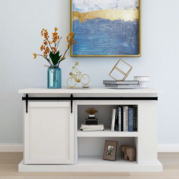 vidaXL mini-skydel&aring;ges&aelig;t til skabe kulstofst&aring;l 152 cm