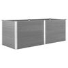 vidaXL forh&oslash;jet plantekasse 250x100x91 cm WPC gr&aring;