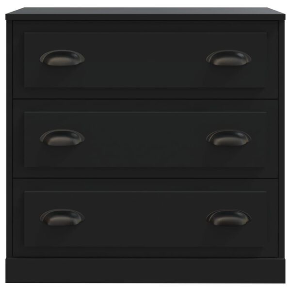 vidaXL sk&aelig;nk 70x35,5x67,5 cm konstrueret tr&aelig; sort