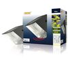 Ranex solcellev&aelig;glampe med PIR-sensor 0,5 W sort 5000.261
