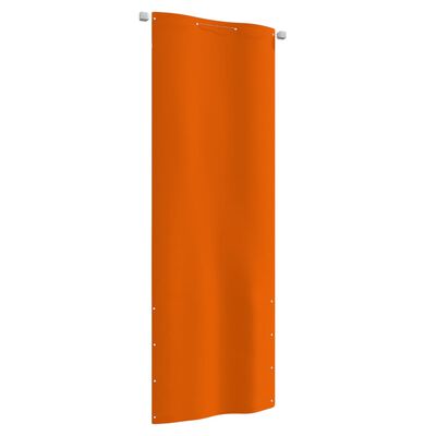 vidaXL altanafskærmning 80x240 cm oxfordstof orange