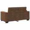 vidaXL Sofa 3 pcs Brun 221 x 80 x 80 cm Linned-blandet stof