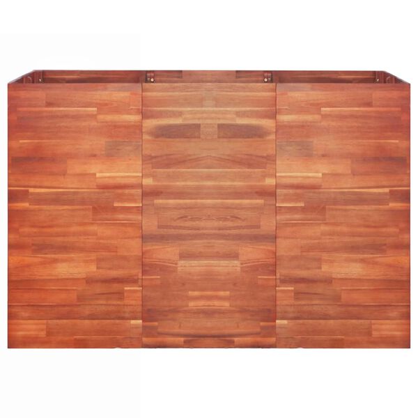 vidaXL forhøjet plantekasse i træ 150x100x100 cm