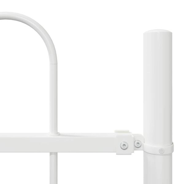 vidaXL Havehegn 4 pcs Gr&aring; 6,8 x 1,2 m Pulverlakeret st&aring;l