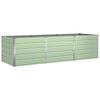 vidaXL Plantekasse Pastel Gr&oslash;n 290 x 100 x 75 cm Galvaniseret st&aring;l