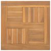 vidaXL firkantet bordplade 40x40x2,5 cm massivt teaktr&aelig;