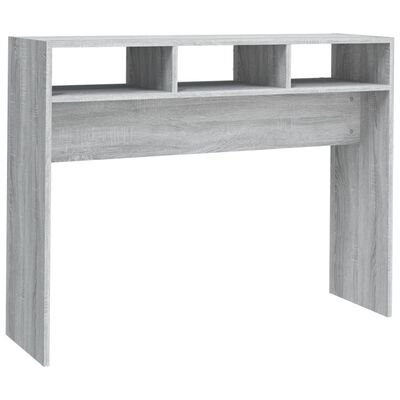 vidaXL sofabord 105x30x80 cm konstrueret træ grå sonoma-eg