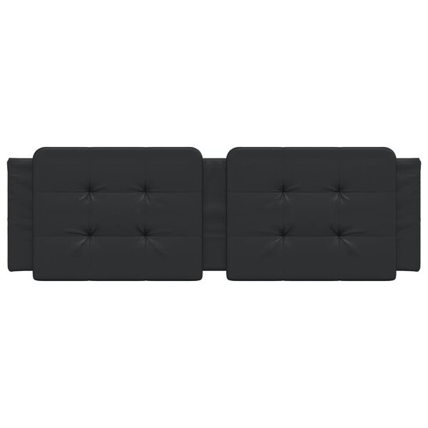 vidaXL gavlpude Zadar 160 cm kunstl&aelig;der sort