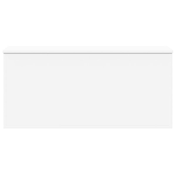 vidaXL opbevaringsboks 100x42x46 cm konstrueret træ hvid