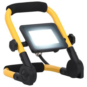 vidaXL LED-projekt&oslash;r med h&aring;ndtag 20 W kold hvid