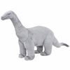 vidaXL st&aring;ende t&oslash;jdyr brachiosaurus plysstof XXL gr&aring;