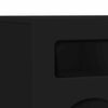 vidaXL TV-skab Sort 80 x 35 x 40 cm Konstrueret tr&aelig;