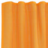 vidaXL voile-gardiner med stanglommer 2 stk. orange