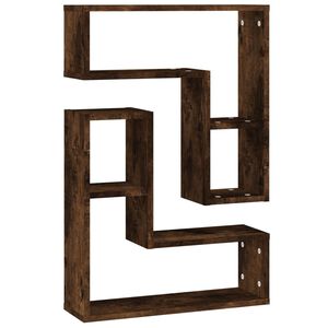 vidaXL v&aelig;ghylder 2 stk. 50x15x50 cm konstrueret tr&aelig; r&oslash;get egetr&aelig;