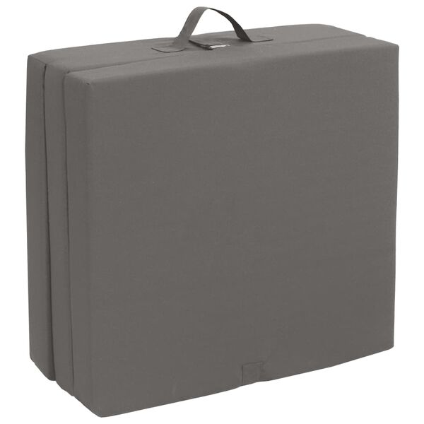 vidaXL foldeskummadras 190 x 70 x 9 cm gr&aring;