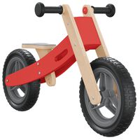 vidaXL løbecykel til børn rød