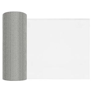 vidaXL Netsk&aelig;rm 20 x 1000 cm 18 mesh Rustfrit St&aring;l 304 S&oslash;lv