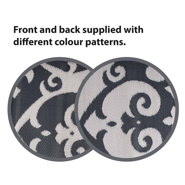 Bo-Camp udend&oslash;rs gulvt&aelig;ppe Chill mat Oriental 5x2,5 m champagnefarvet