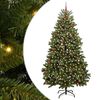 vidaXL Kunstigt juletr&aelig; med 300 LED'er Gr&oslash;n 270 cm PVC og metal