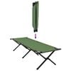 vidaXL Foldende Camping Seng Grøn 193 x 69 x 45 cm Oxford stof