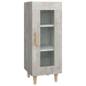 vidaXL sk&aelig;nk 34,5x34x90 cm konstrueret tr&aelig; betongr&aring;
