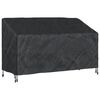vidaXL Haveb&aelig;nkkappe Sort 165 x 70 x 65 / 94 cm 210D Oxford Stof