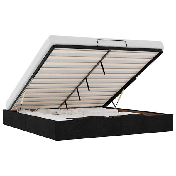 vidaXL osmannisk sengeramme uden madras 180x200 cm stof sort