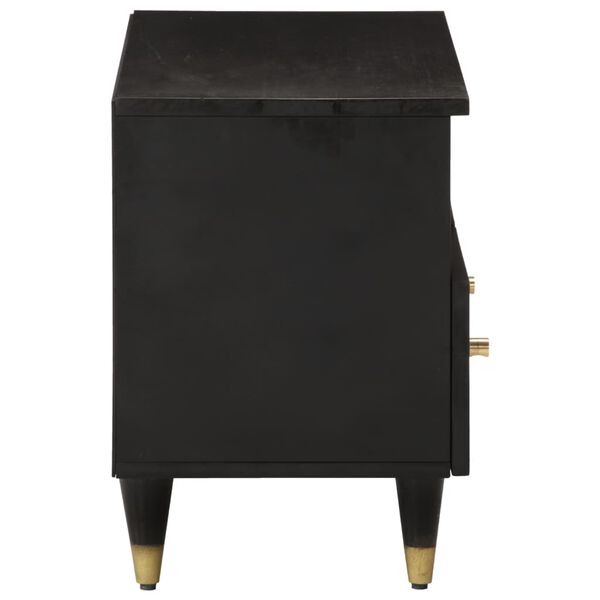 vidaXL tv-bord 70x33x46 cm massivt mangotræ