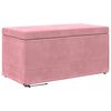 vidaXL Taburet Lyser&oslash;d 81 x 41 x 40 cm Velour og konstrueret tr&aelig;