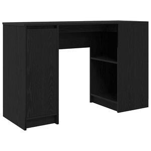 vidaXL skrivebord 120x42x76 cm konstrueret tr&aelig; sort-eg