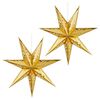 vidaXL Julebelysning RAAHE 2 stk. 10 LED'er Varm hvid 60 x 6 x 60 cm