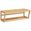 vidaXL h&aring;ndkl&aelig;deholder 60x25x20 cm v&aelig;gh&aelig;ngt bambus