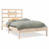 vidaXL sengeramme 90x200 cm massivt tr&aelig;