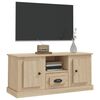 vidaXL tv-bord 100x35,5x45 cm konstrueret tr&aelig; sonoma-eg