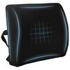 vidaXL Rygpude Sort Memory Skum 35,5 x 30 x 12 cm