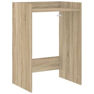 vidaXL Vaskemaskine Skab Sonoma 67,5 x 48 x 97 cm Konstrueret tr&aelig;