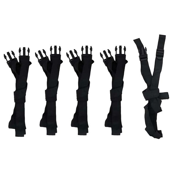 vidaXL bådovertræk 760x350x40 cm blå