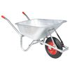 vidaXL trilleb&oslash;r 90 L 150 kg galvaniseret st&aring;l og plastik