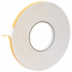 vidaXL Selvkl&aelig;bende skum tape Hvid 10 mm x 10 m CR Skum