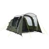 Outwell 3-personers tunneltelt Ashwood 3 med 2 rum gr&oslash;n