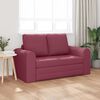 vidaXL Sovesofa 60cm Vinr&oslash;d Stof