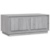 vidaXL sofabord 102x50x44 cm konstrueret tr&aelig; gr&aring; sonoma-eg