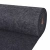 vidaXL T&aelig;ppe Antracit 1,2 x 15 m Polyester