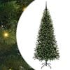 vidaXL Kunstigt juletr&aelig; Gr&oslash;n 180 cm PE og PVC