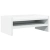 vidaXL sk&aelig;rmstander 42x24x16 cm konstrueret tr&aelig; hvid