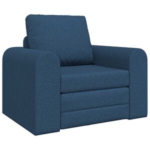 vidaXL Sovesofa Bl&aring; 98 x 71 x 83 cm Stof
