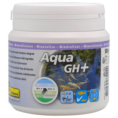 Ubbink vandbehandling til havedam Aqua GH+ 500 g til 5000 l
