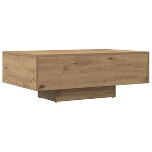 vidaXL sofabord 85x55x31 cm konstrueret tr&aelig; kunsteg
