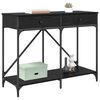 vidaXL Konsolbord Sort eg 100 x 39 x 78,5 cm Konstrueret tr&aelig;