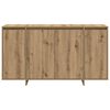vidaXL Sideboard Artisan Egetr&aelig; 135 x 41 x 75 cm Konstrueret tr&aelig;